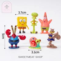 ราคา Model spongebob ตุ๊กตาสพันจ์บ็อบ ตุ๊กตาแต่งเค้ก (19401048985)