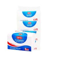 ราคา Aro เอโร่ กระดาษเช็ดมือ 1 ชั้น แพ็คละ4ห่อ ห่อละ 300 แผ่น (24977969310)