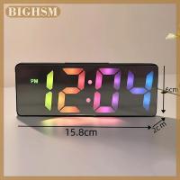 ราคา BIGHSM นาฬิกาปลุกกระจกขนาดเล็ก LED นาฬิกาปลุกดิจิตอลอิเล็กทรอนิกส์ตั้งโต๊ะนาฬิกาดิจิตอลตั้งโต๊ะตกแต่งโต๊ะเครื่องมือขนาดเล็กอัจฉริยะสำหรับบ้าน (24218938894)