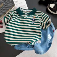 ราคา พร้อมส่ง เสื้อผ้าแฟชั่นเด็ก เสื้อผ้าเด็กผู้ชาย หล่อๆ เท่ๆ ชุดเซ็ต 2 ชิ้น (24500125571)