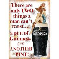 ราคา Guinness Beer Tin Metal Sign Vintage Wall Plaque for Pub Bar Man Cave Home Game Room and Entertainment Wall Decor (25270623095)