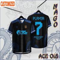 ราคา เสื้อยืดลายคอนเซ็ปต์ใหม่ปี 2025 เสื้อยืดพิมพ์ลายโทเท็มมังกร เสื้อกีฬาไทย เนื้อผ้านุ่ม ระบายอากาศได้ดี (24948310673)
