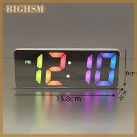 ราคา BIGHSM นาฬิกาปลุกกระจกขนาดเล็ก LED นาฬิกาปลุกดิจิตอลอิเล็กทรอนิกส์ตั้งโต๊ะนาฬิกาดิจิตอลตั้งโต๊ะตกแต่งโต๊ะเครื่องมือขนาดเล็กอัจฉริยะสำหรับบ้าน (24218938893)
