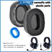 ราคา E WOITD แผ่นรองหูอะไหล่ทดแทนเบาะรองหูฟังสำหรับเล่นเกมไร้สาย Razer Blackshark V2 Pro V2X (25030659880)