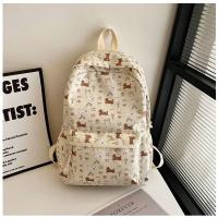 ราคา EERSHENSHI ต้นฉบับโฮมเมดอ่อนโยนญี่ปุ่นน่ารักลายดอกไม้สีฟ้าหมวกสุนัขไส้กรอกกระเป๋าเป้นักเรียนมัธยมต้นนักศึกษาวิทยาลัย (25348032625)