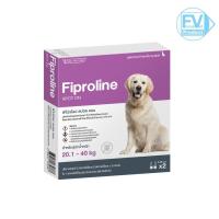 ราคา Fiproline ผลิตภัณฑ์ป้องกันและกำจัดเห็บหมัด สำหรับสุนัข นน 20 1 40Kg 1 กล่อง บรรจุ 2 หลอด (25472644844)