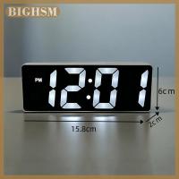 ราคา BIGHSM นาฬิกาปลุกกระจกขนาดเล็ก LED นาฬิกาปลุกดิจิตอลอิเล็กทรอนิกส์ตั้งโต๊ะนาฬิกาดิจิตอลตั้งโต๊ะตกแต่งโต๊ะเครื่องมือขนาดเล็กอัจฉริยะสำหรับบ้าน (24218938892)