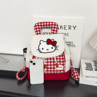 ราคา กระเป๋าเป้สะพายหลัง Hellokitty ขนาดเล็ก กระเป๋าสะพายข้างลายแมวคิตตี้สุดน่ารัก สำหรับผู้หญิง กระเป๋าสะพายข้างแบบลำลองสำหรับใส่ของใช้ประจำวัน (25323585219)