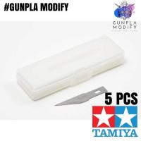 ราคา TAMIYA 74099 Modeler Knife Pro Straight ใบมีดอาร์ทไนฟ์แบบตรง จำนวน 5 ใบ (23844050788)