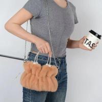 ราคา EERSHENSHI กระเป๋าสะพายข้างผู้หญิงกระเป๋าถือตุ๊กตาพร้อมสายโซ่กระเป๋าโท้ทแฟชั่นฤดูหนาว (25398577950)