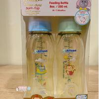 ราคา Attoon ขวดนมสีชาคอแคบ พร้อมจุกนมซิลิโคน (24609260187)