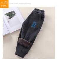 ราคา Childrens Fleece Lined Pants Winter Outer Wear Childrens Pants Thickened Winter Western Style Boys and Girls Cotton Pants Warm Pants (23270996482)