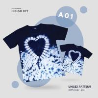 ราคา เสื้อมัดย้อม งานย้อมครามพร้อมส่ง ผ้าคอตตอน100 สินค้าลิขสิทธิ์แท้ มัดย้อมไทย จัดส่งเร็ว ใส่สบาย พร้อมส่ง (24080797206)