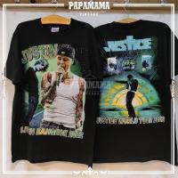 ราคา Justin Bieber TOUR LIVE IN BANGKOK 2022 Bootleg เสื้อวง เสื้่อทัวร์ จัสติน บีเบอร์ papamama vintage (22523833501)