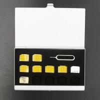 ราคา TOP CLASS กระเป๋าใส่เมมโมรี่การ์ด กล่องใส่ SD Card 12 1 กล่องอลูมิเนียมใส่ Sim Card TF SD Memory Card Wallet No 2729 3100 (16915703683)