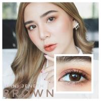 ราคา คอนแทคเลนส์ Mini Jeneth Brown Gray Kitty Kawaii ขนาดมินิ (18982920852)