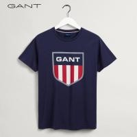 ราคา Gant Gantt เสื้อยืดลําลอง แขนสั้น คอกลม สไตล์เรโทร แฟชั่นฤดูร้อน สําหรับผู้ชาย 2003123 (19341715115)