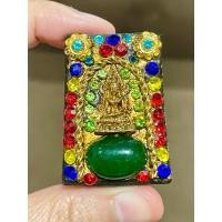 ราคา สมเด็จพิมพ์พิเศษ สมเด็จประดับพลอย หลังพระพุทธชินราช ประดับหยกเขียว ประดับพลอย กรุวัดพระแก้ว (22901312957)