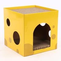 ราคา Boqi Factory บ้านแมว กล่องลับเล็บแมว ที่ฝนเล็บแมวนอนได้ ที่นอนแมวลับเล็บแมวได้ บ้านแมวลับเล็บแมวได้ LYC606 (23990586552)