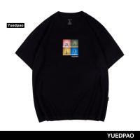 ราคา New เกรดพรีเมี่ยม Yuedpao เสื้อยืด OVERSIZE รับประกันไม่ย้วย 2 ปี เสื้อยืดสีพื้น OVERSIZE KV Colorful สีดำผ้าฝ้ายแท้ (17463273504)