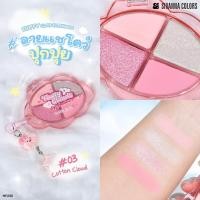 ราคา อายแชโดว์ สีชัดละมุน โทนสวย Sivanna Colors Fluffy Cloud Eyeshadow HF235 (25577286108)