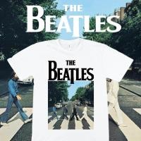 ราคา The Beatles เดอะบีทเทิล ข้ามถนน เสื้อยืดวงร็อคS 5XL S 5XL (22296285172)