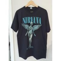 ราคา Nirvana Utero Tour T shirt เสื้อยืดS 5XL (23048365429)