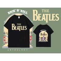 ราคา The Beatles The Beatles Across the Road เสื้อยืดพิมพ์ลายวงร็อค เสื้อยืดผ้าฝ้ายแท้คอกลม ผ้าฝ้าย 100 S 5XL (21625127996)
