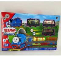 ราคา Thomas รถไฟโทมัส รถไฟ Thomas รถไฟขบวนใหญ่ รถไฟวิ่งบนราง รถไฟ มีไฟมีเสียง ชุดรถไฟมีไฟมีเสียง สำหรับเด็ก (25593350858)