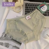 ราคา TENIKA กางเกงในผู้หญิง Cotton กางเกงในไร้ขอบ ผ้าต้านเชื้อแบคทีเรีย ระบายอากาศได้ดีเยี่ยม 045 (24351668293)