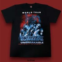 ราคา เสื้อยืดลายวงสกอร์เปี้ยนส์ Scorpions สกรีนหน้า หลัง ป้าย Rock Yeah (25270470780)