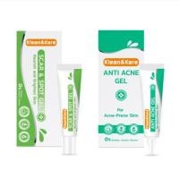 ราคา แพ็คคู่ Klean Kare Anti Acne Gel Klean Kare Scar Spot Gel (23211475621)
