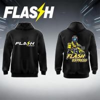 ราคา พร้อมส่ง เสื้อกันหนาว กันลม กันแดดมีฮู้ด สกรีนลายตามแบบ แฟลช เอ็กซ์เพรส Flash Express (25134291351)