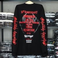 ราคา ไซส์ยุโรป เสื้อดอน ผ้าCottonคอฟิต เสื้อวงดอนผีบิน ค้างคาวแดง แขนยาว สีดำ ขาว ดอนค้างคาว 30th (25283664343)
