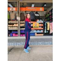 ราคา Oic Sport เสื้อวอร์มเด็กแขนยาวสีกรมแต่ง 01 999 และกางเกงวอร์มเด็กสีกรมขารัดแต่งแทบ 02 999 เด็ก (22586766260)