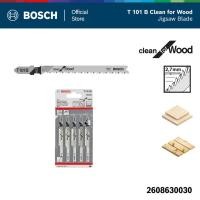 ราคา BOSCH ใบเลื่อยจิ๊กซอว์ตัดไม้แบบตรง T101B รหัสสินค้า 2608630030 แพ็ก 5 ชิ้น (24877962687)