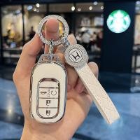 ราคา พวงกุญแจหนังสำหรับ Honda City Hrv Crv Gen 6 Accord Civic Fe เคสกุญแจ Honda อุปกรณ์เสริมรถยนต์ ปลอกกุญแจ Honda (21916033405)