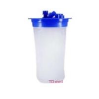 ราคา ขวดรองรับถุงและถุงใส่เสมหะ1500 ซีซี Suction Bottle Suction Bag 1500 ซีซี ใช้รองรับเสมหะ (24603465812)