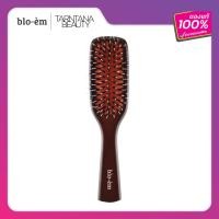 ราคา blo èm หวีแปรงผม ขนหมูป่าสังเคราะห์ ด้ามไม้ BM76235C หวีขนหมูป่า (18098599267)