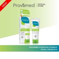 ราคา Provamed Vitamin E Facial Cream 50g โปรวาเมด วิตามินอี ครีมเซรั่มบำรุงผิวสูตรเข้มข้น 50 G (25653662529)