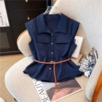 ราคา เสื้อเชิ้ตแขนกุดสีขาว ทรงหลวม สไตล์ฝรั่งเศส สำหรับผู้หญิง เสื้อเชิ้ตแขนกุด ทรงหลวม ทรงเข้ารูป ดีไซน์เก๋ไก๋ เสื้อเชิ้ตลำลอง (24920782655)