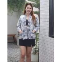 ราคา โปรหน้าหนาว เสื้อคลุมผ้าฝ้าย ลายดอก สีหวาน ใส่สวย ใส่เที่ยวเชียงใหม่ (23097014497)