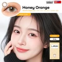 ราคา Misslens NEW LARGAN คอนแทคเลนส์รายวัน แบรนด์ดังขายดี No 1 ในWatsonไต้หวันรุ่น Honey orange Berry brown (24079949098)
