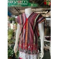 ราคา เสื้อกะเหรี่ยงผ้าทอนากาใส่ได้ทั้งหญิงและชาย (22964973508)