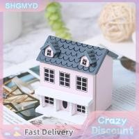 ราคา SHGMYD บ้านตุ๊กตา1 12ขนาดเล็กบ้านไม้จำลองบ้านตุ๊กตาวิลล่าที่น่ารักของตกแต่งบ้านตุ๊กตา (24903780898)