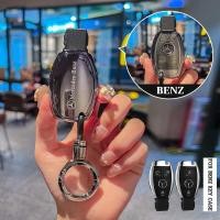 ราคา ที่ใส่กุญแจรถ Benz เคสกุญแจ BENZ GLC CLA250 W204 เคสกุญแรถยนต์ benz CLA E S GLC พวงกุญแจ benz (22580442755)