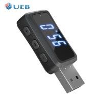 ราคา อะแดปเตอร์ตัวส่งสัญญาณเครื่องรับสัญญาณ USB ไร้สาย FM02ตัวแปลงสัญญาณมินิยูเอสบีพกพาโทรแฮนด์ฟรีรองรับบลูทูธสำหรับรถยนต์วิทยุ FM (23051883891)