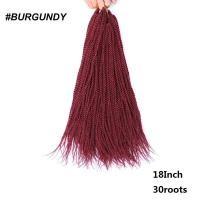 ราคา วิกผมปลอมถักเปียสำหรับผมเปียทวิสต์ถักโครเชต์เซเนกัลขนาด18นิ้วสีน้ำตาลดำไล่เฉดสีสังเคราะห์ผมเปียเซเนกัล (23920192904)