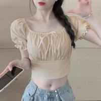 ราคา เสื้อแขนตุ๊กตา สม็อคอก ทรงปาดไหล่ แนวเกาหลี ดีเทลแต่งผูกโบว์ด้านหน้าและด้านหลัง ผ้าคอตตอน สำหรับสาวๆ ใส่ไปคาเฟ่ (25015476103)