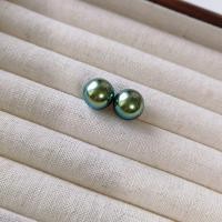 ราคา RUKL นําเข้าระดับไฮเอนด์ S925 ของแท้หลายชั้นมหาสมุทรเย็น สีขาว South Sea Gold Peacock สีเขียว ต่างหูมุกนางเงือก (22331577356)